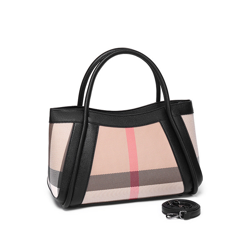 Women's Plaid Fashion High-grade Large Capacity Versatile Tote Bag