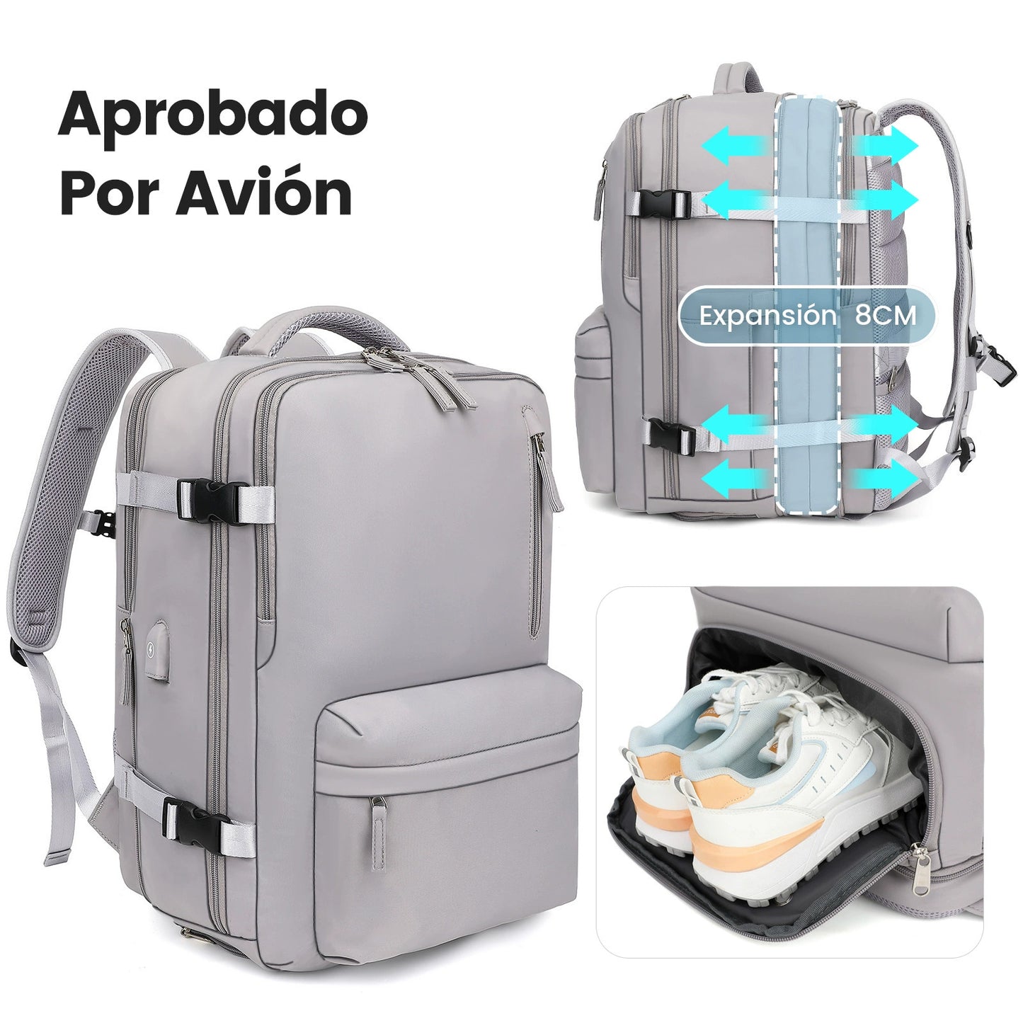 Women's & Men's Expansion Simple Large Capacity Bags