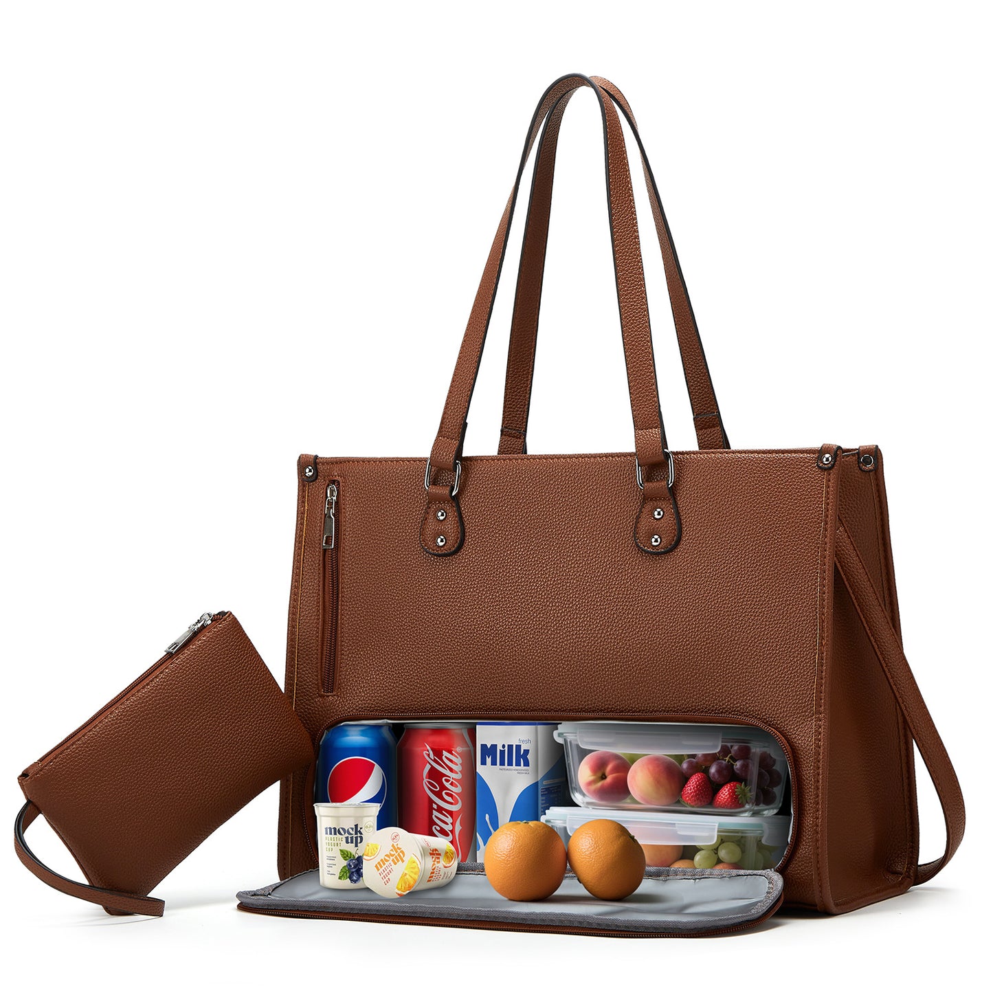 Women's Fashionable Retro Portable Computer Strap Thermal Bags