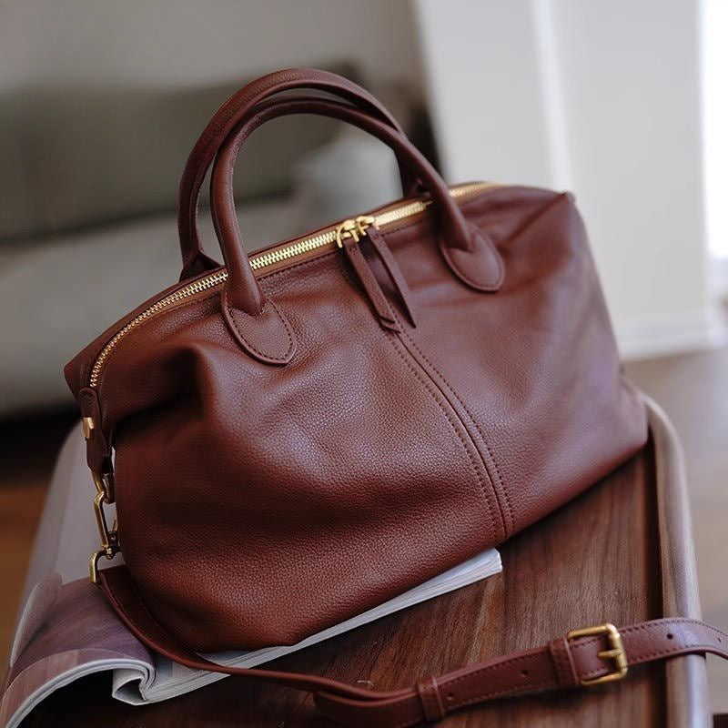 Women's Simple Large Capacity Commuter Fashion Soft Women's Messenger Bag