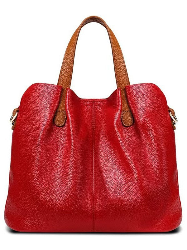 Fashion Large Capacity Niche High-grade Contrast Color Trendy Women's Messenger Bag