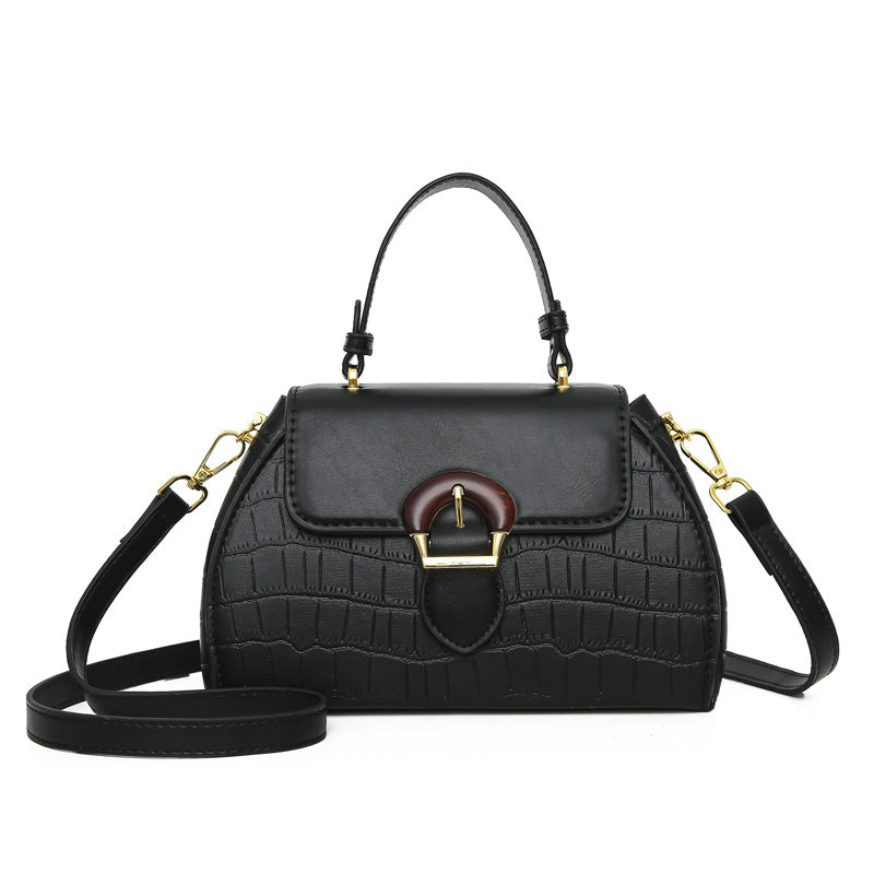 Women's Stylish Textured Simple Popular Trend Alligator Bags