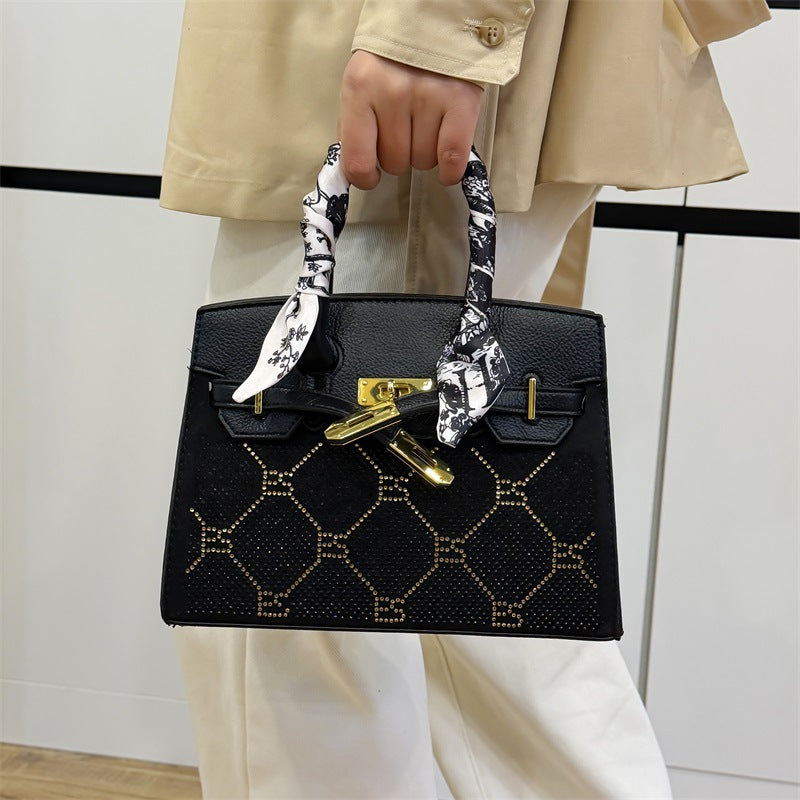 Women's Diamonds Large Capacity High Quality Kelly Women's Handbag