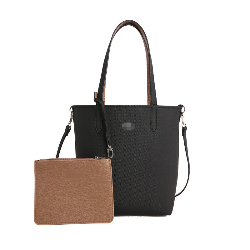 Women's Double-sided Portable Mother Thickened Shopping Commuting Trend Bags