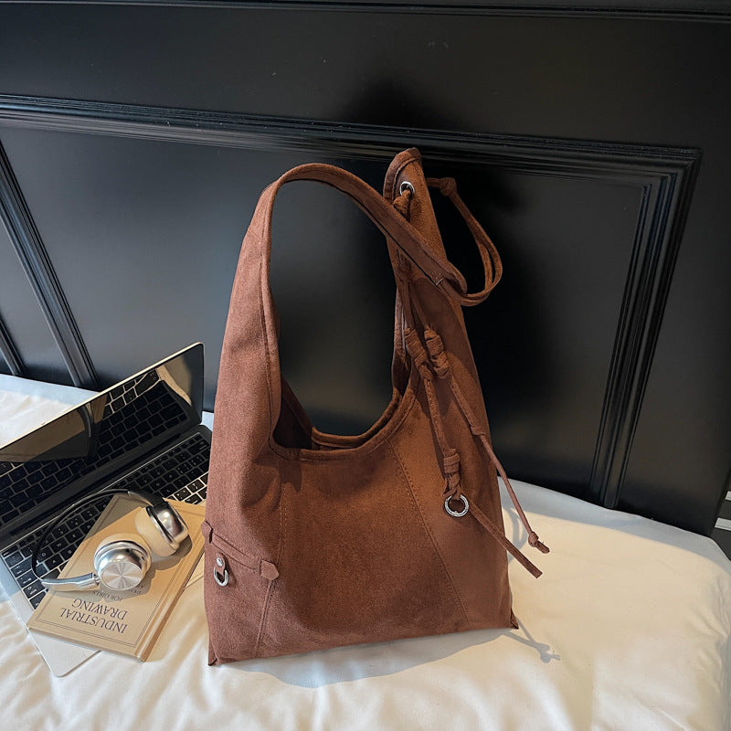 Cool Versatile Women's Simple Underarm Style Bucket Bags
