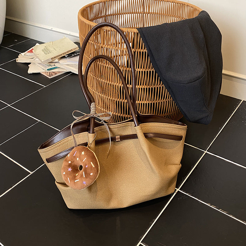 Women's Large Capacity Autumn Versatile Fashion Retro Class Women's Shoulder Bag