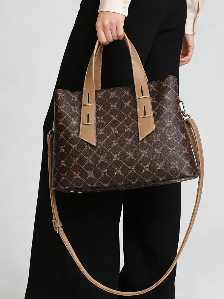Women's Capacity Fashion Simple One Female Commuter Shoulder Bags