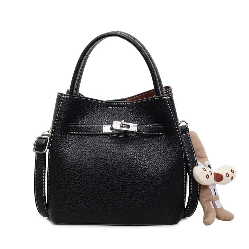Fashion Personalized Trendy Niche Textured Vegetable Bucket Bags
