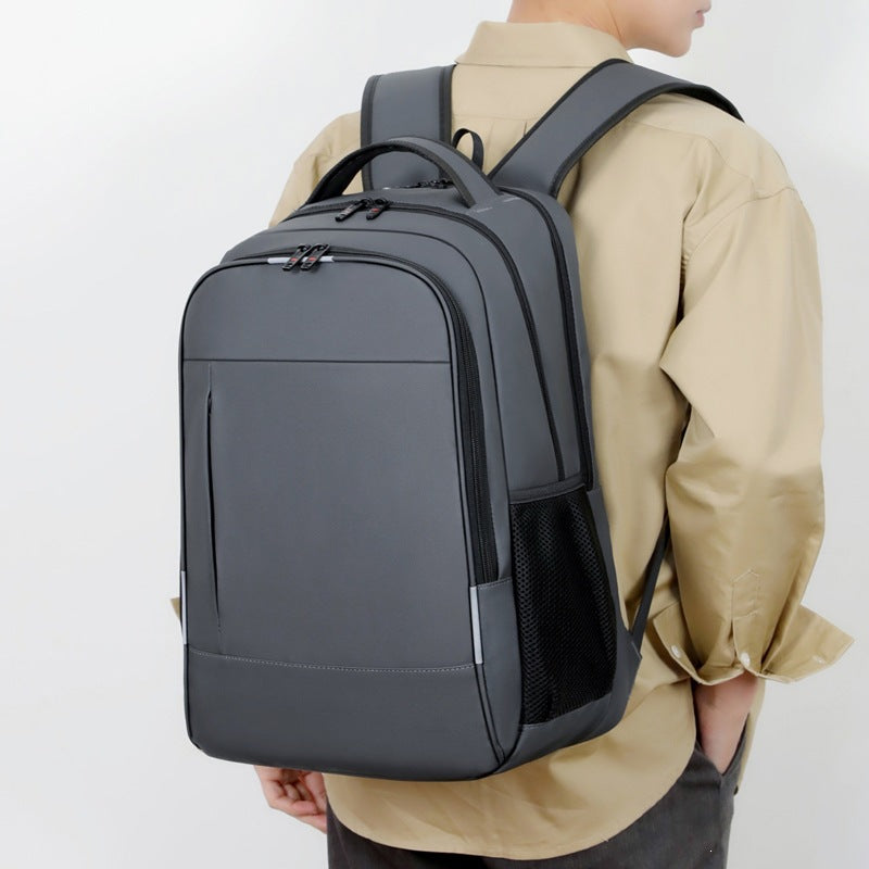 Men's Solid Color Large Capacity High Backpacks