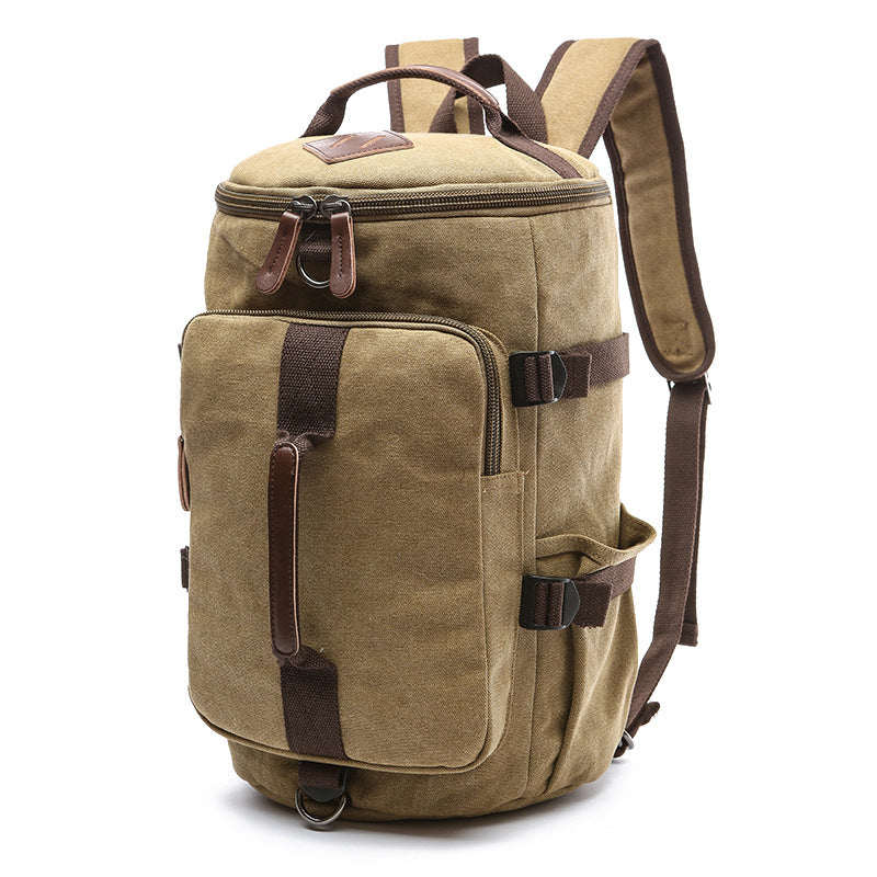 Women's & Men's Large Capacity Canvas Portable Sports Backpack