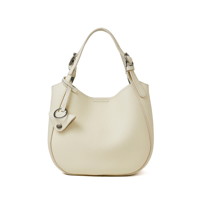 Women's Vegetable Basket Genuine Leather Soft Design High-grade Women's Handbag