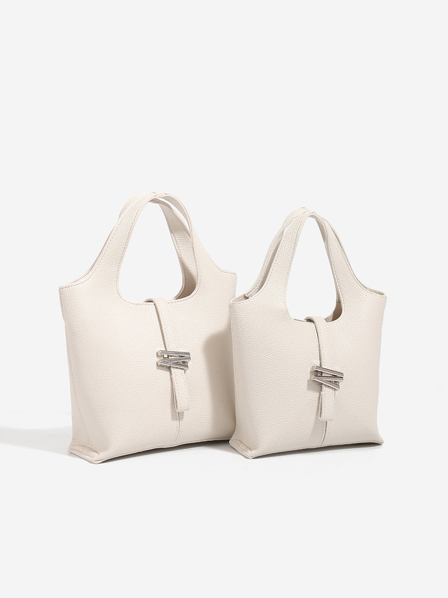 Women's Wind Chime Niche High Sense Vegetable Basket Bucket Bag