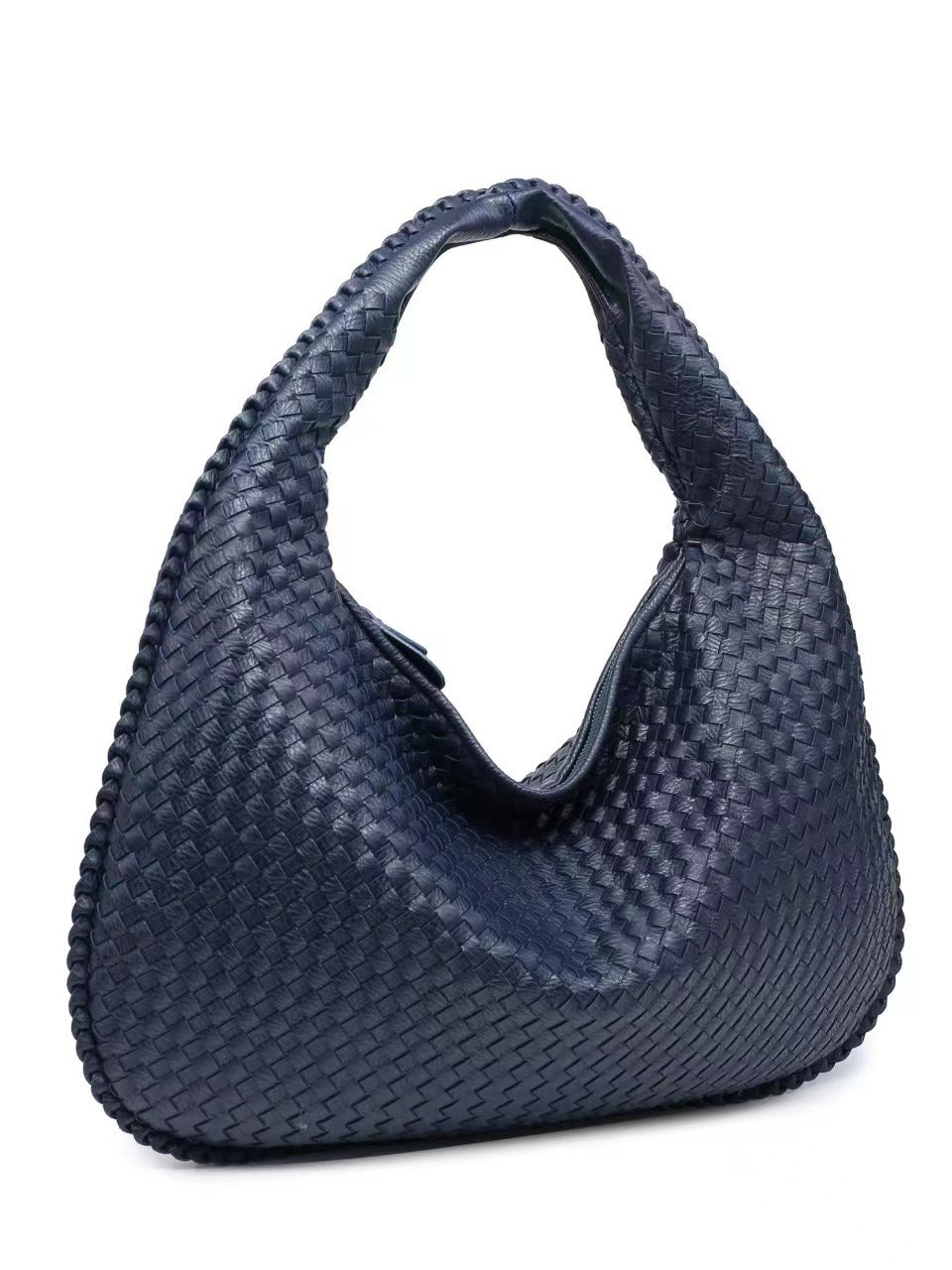 Women's Crescent Hand-woven Portable Dumpling Fashion Style Women's Handbag