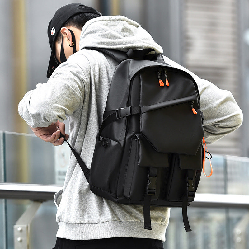 Junior High Korean Large Capacity Storage Outdoors Leisure Backpack