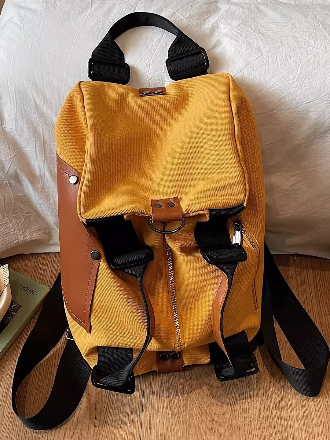 Women's & Men's Multipurpose College Canvas Sports Backpack