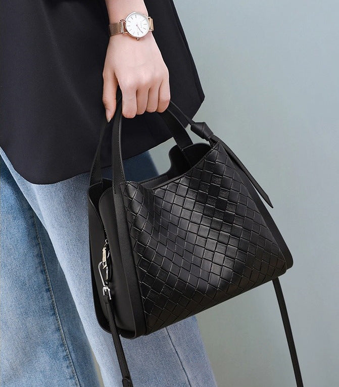 Women's Woven Vegetable Basket Design High-grade Bags