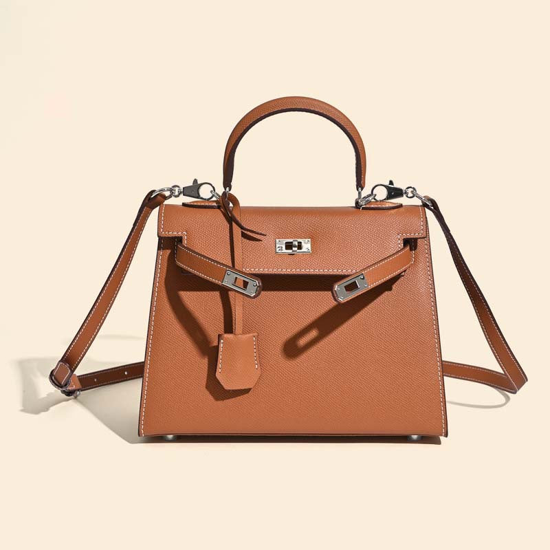 Women's Generation Kelly Palm Print Cowhide High-grade Bags