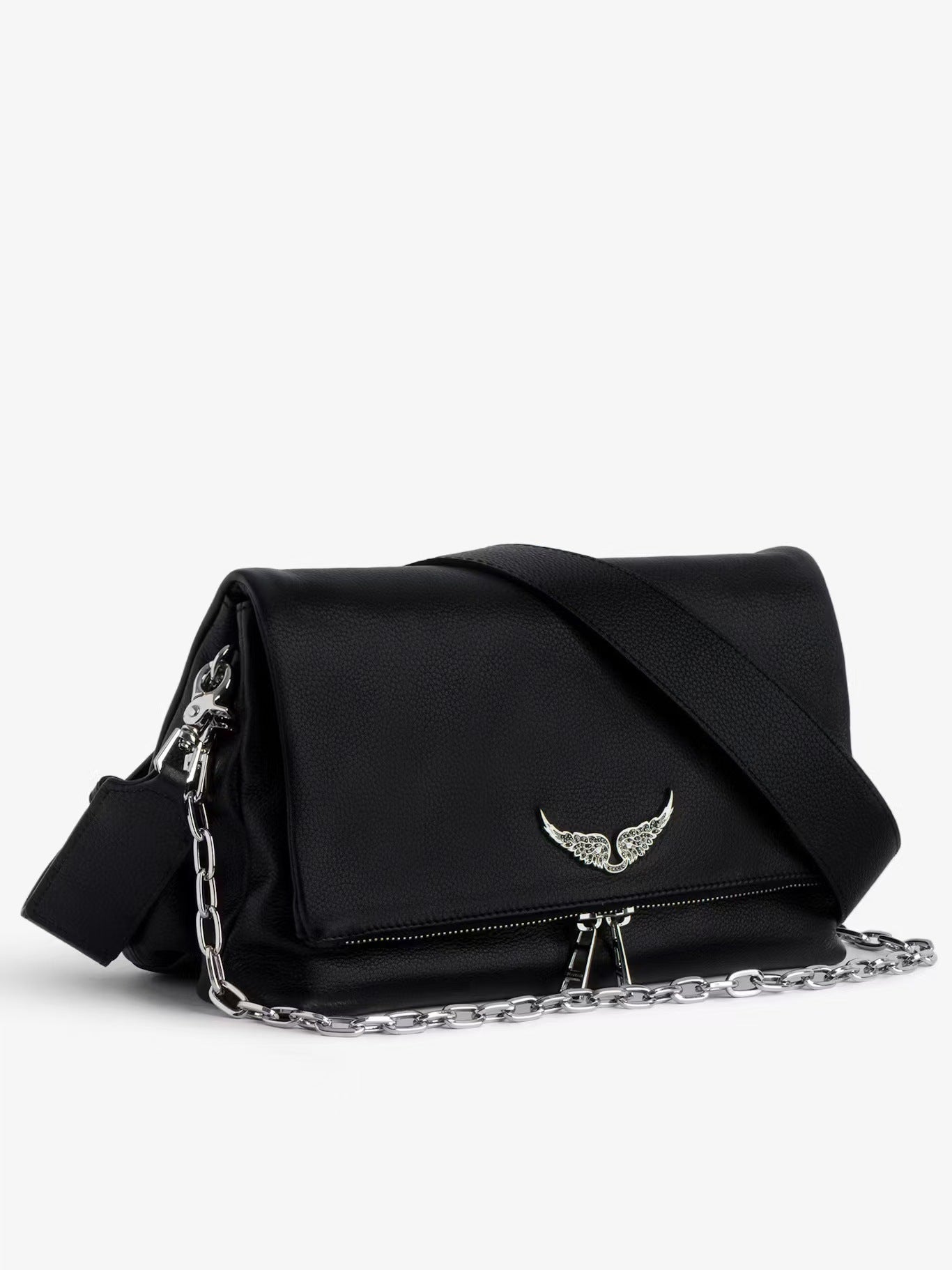 Women's French Fashion Diamond Wings Chain Envelope Shoulder Bags