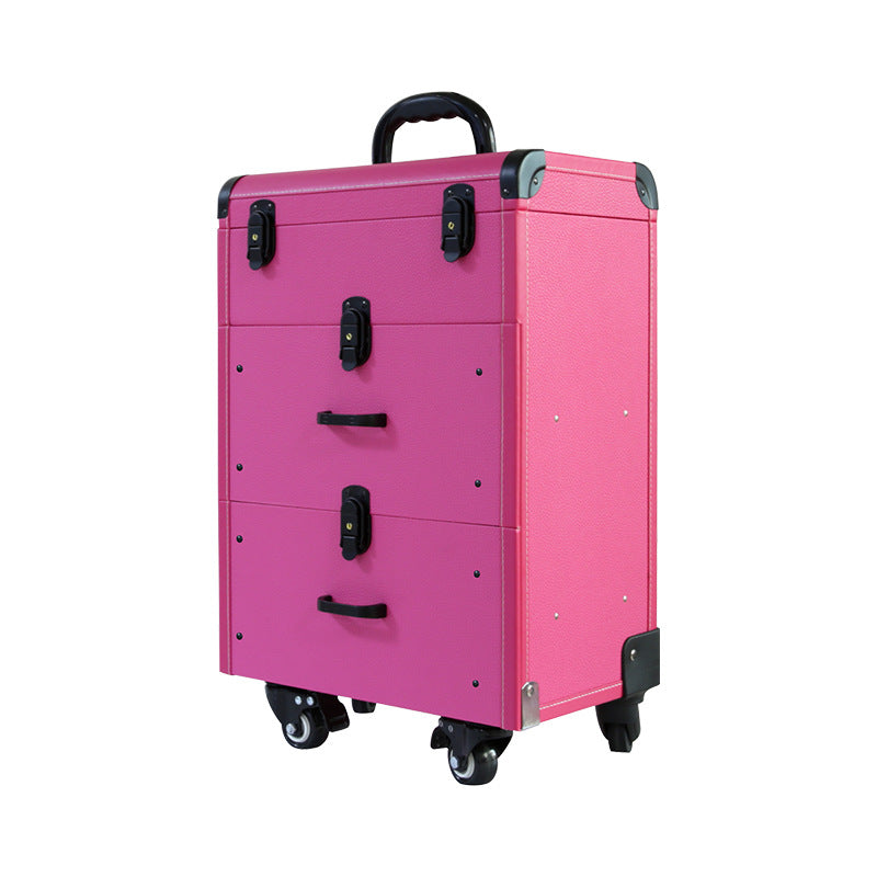 Professional Tattoo Embroidery Nail Beauty Box Brake Large Capacity Storage Cosmetic Cases