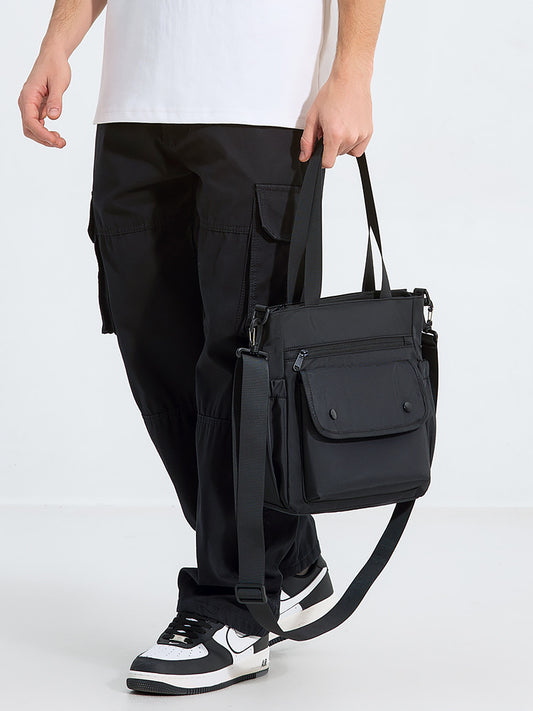 Women's & Men's Style Waterproof Nylon Commuter Large Capacity Bags