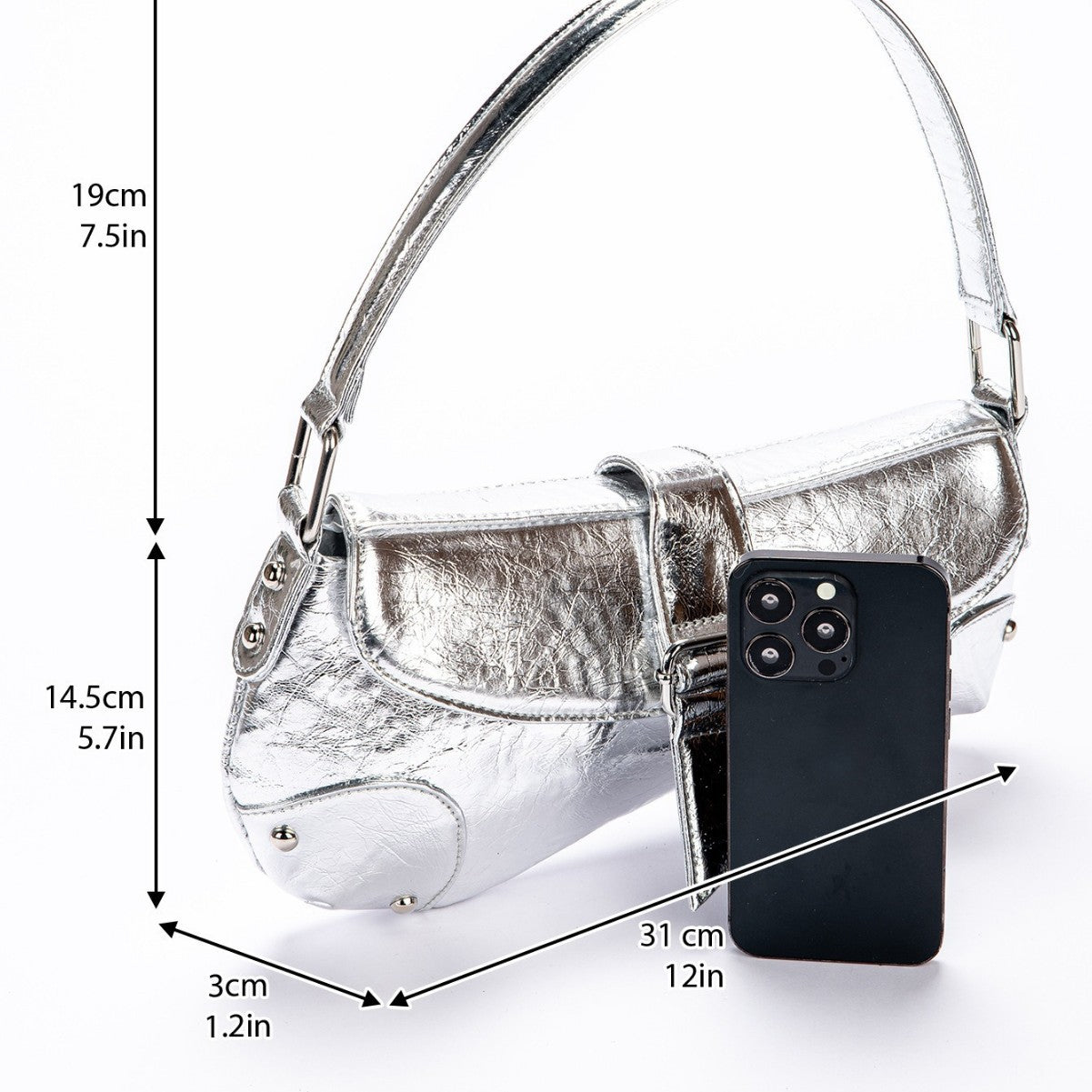 Elegant Casual Popular New Metal Shaped Handbags