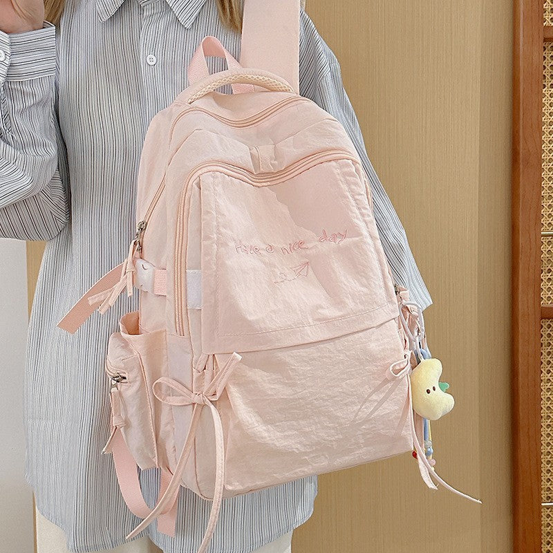 Large Capacity Male High Junior Primary Leisure Backpack