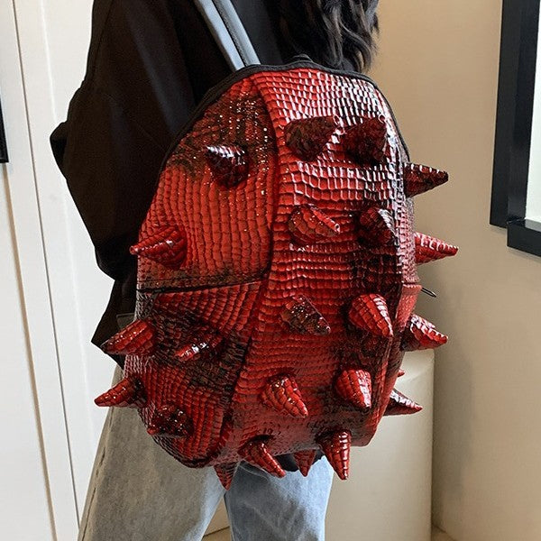 Women's & Men's Korean Chic Unique Funny Hedgehog Popular Leisure Backpack