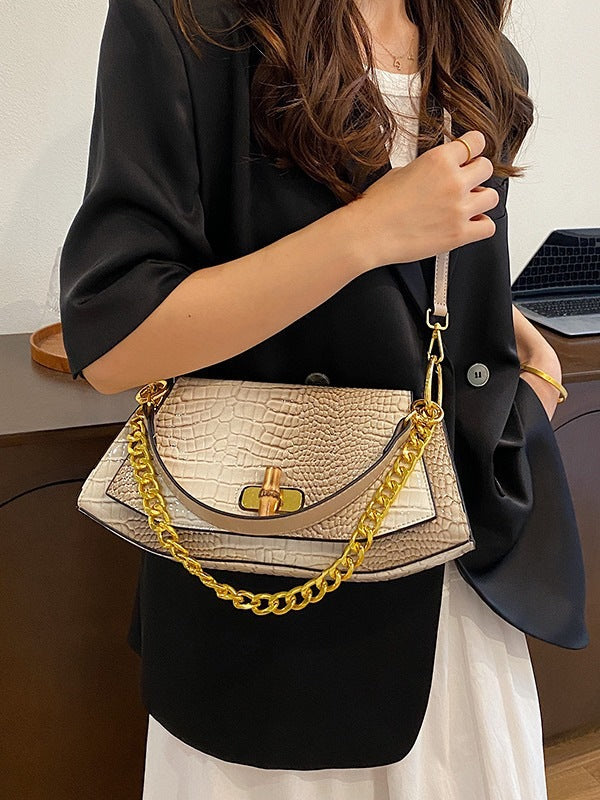 Women's High-grade Light Luxury Niche Crocodile Pattern Bags