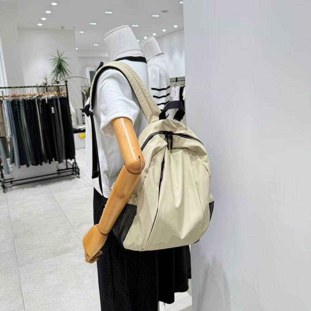 Women's Idle Style Large Capacity Texture Outing Backpacks