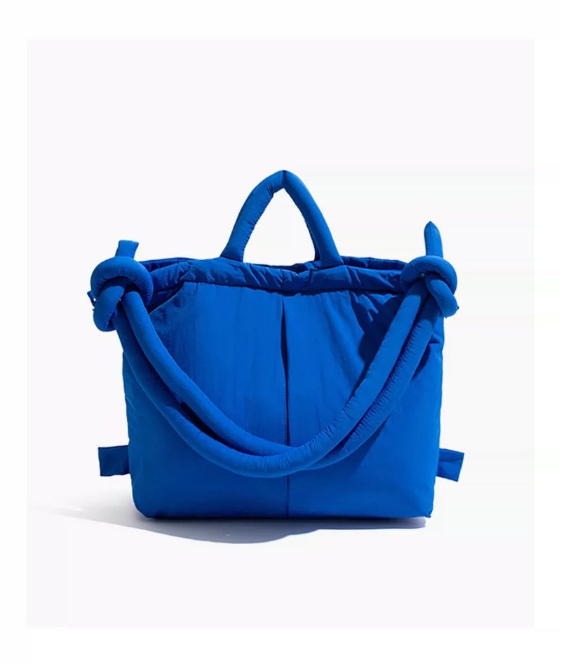 Women's Good Quality Nylon Cloth Drawstring Large Capacity Tote Bag