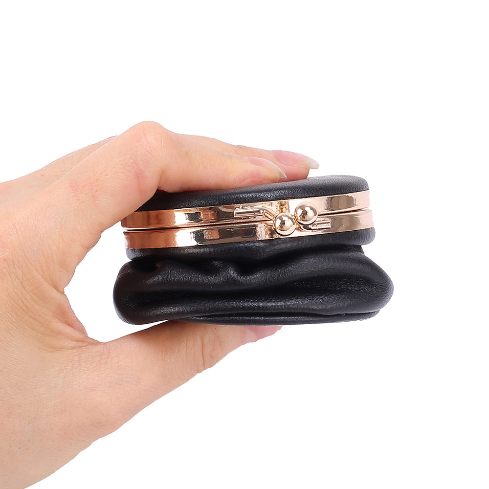 Genuine Leather Storage Retro Carry-on With Mirror Makeup Bag