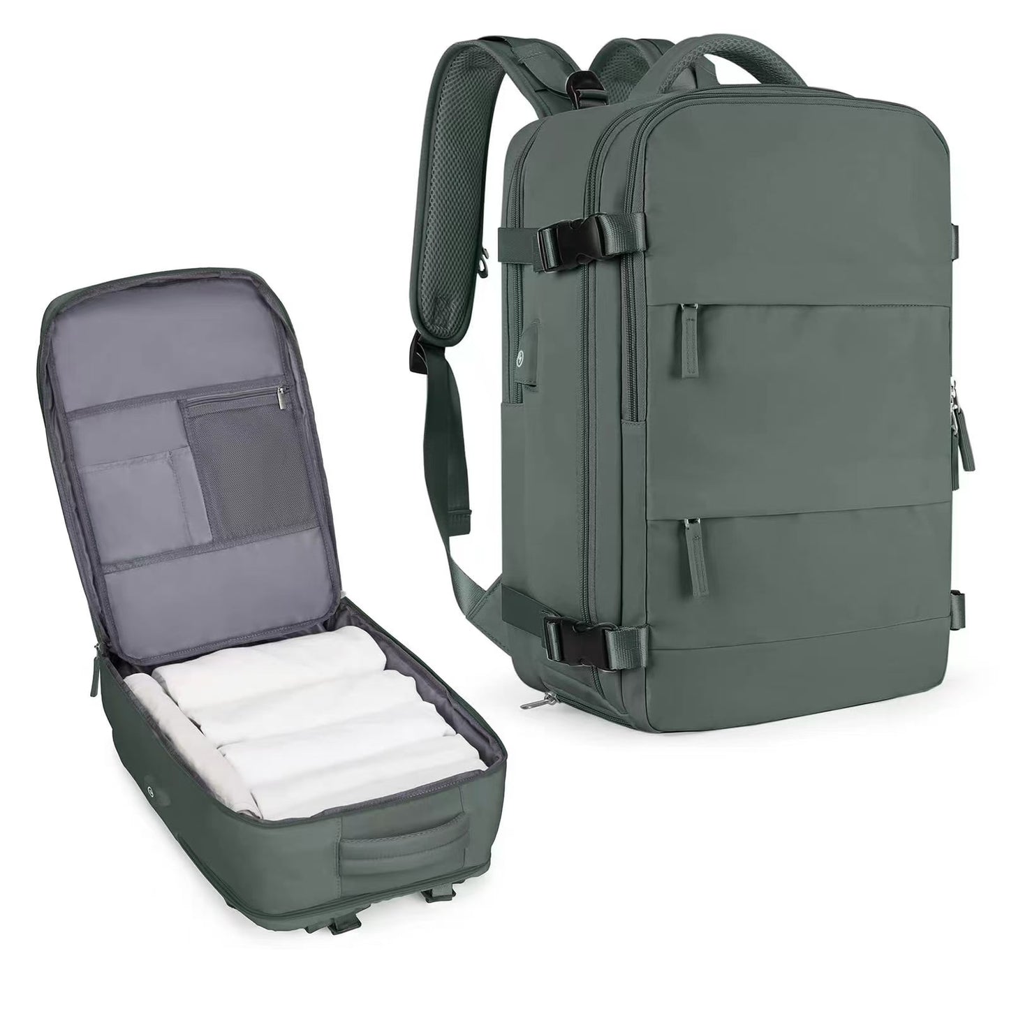 Wet Dry Classification Large Capacity Waterproof Rucksack Backpacks