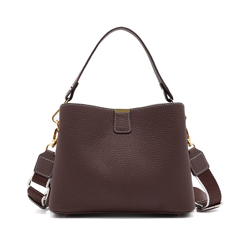 Charming Classic Women's Leather Design Commute Shoulder Bags