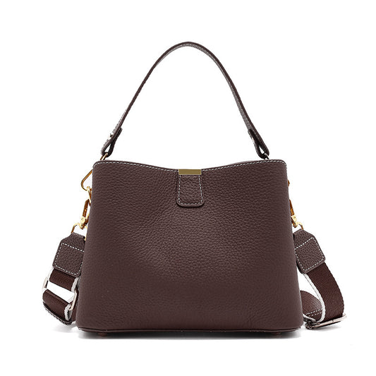 Charming Classic Women's Leather Design Commute Shoulder Bags