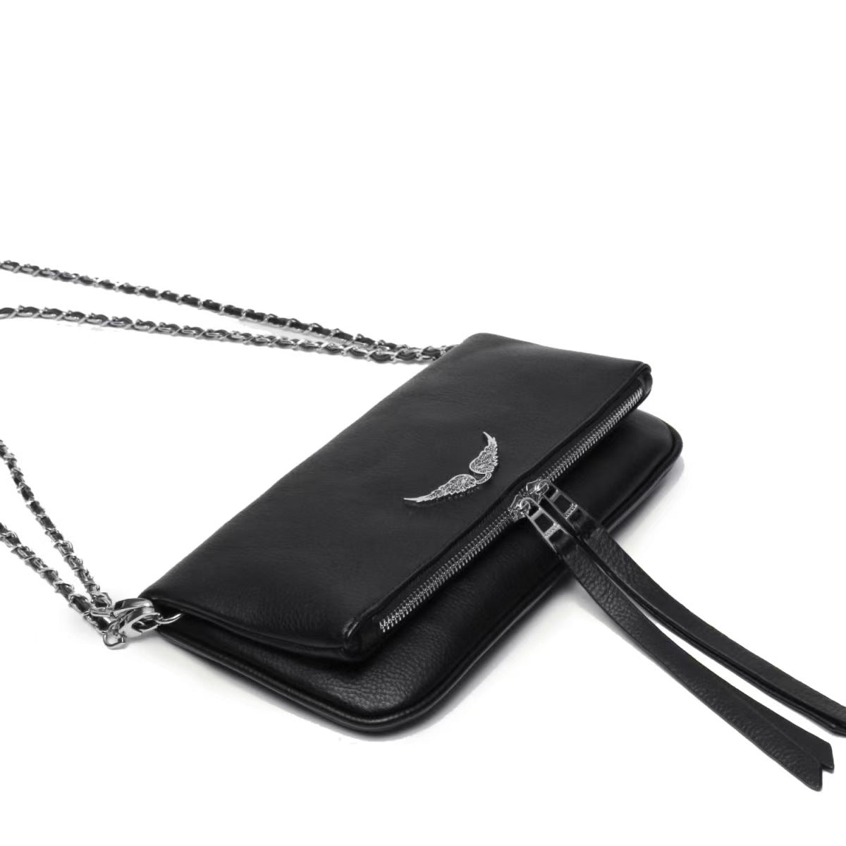 Women's Fashion Black Vintage Luxury Design Women's Messenger Bag