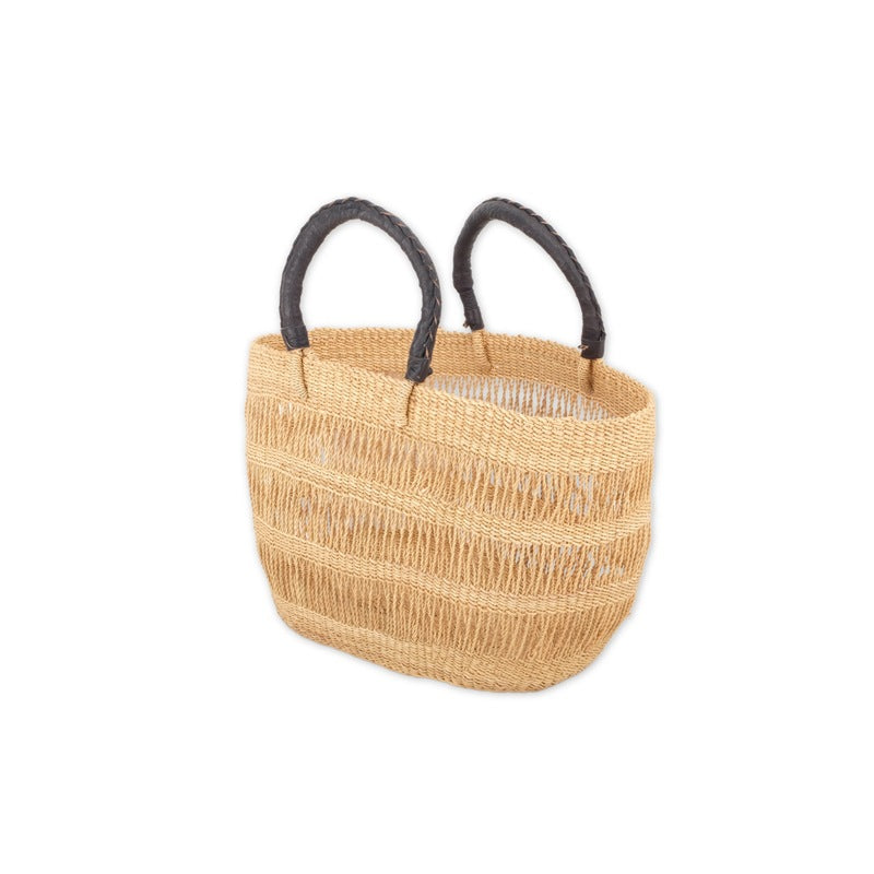 Women's Holiday Straw Basket African Imported Handmade Vegetable Beach Women's Handbag