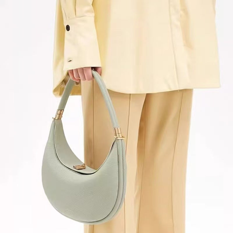 Minority Simple Affordable Luxury Fashion Selenodont Series Medium Bags