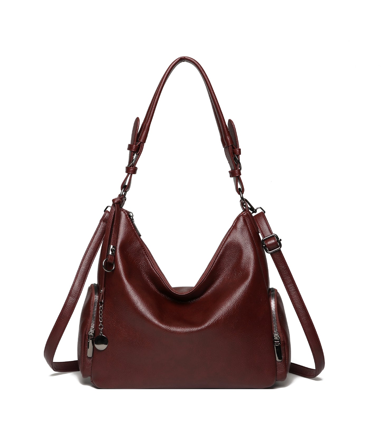 Women's Large Capacity Underarm Soft Leather High-grade Bags