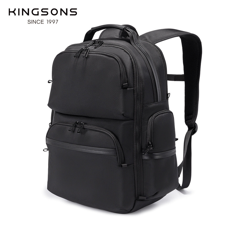 Men's Printed Water-resistant Storage Quick Take Business Backpack