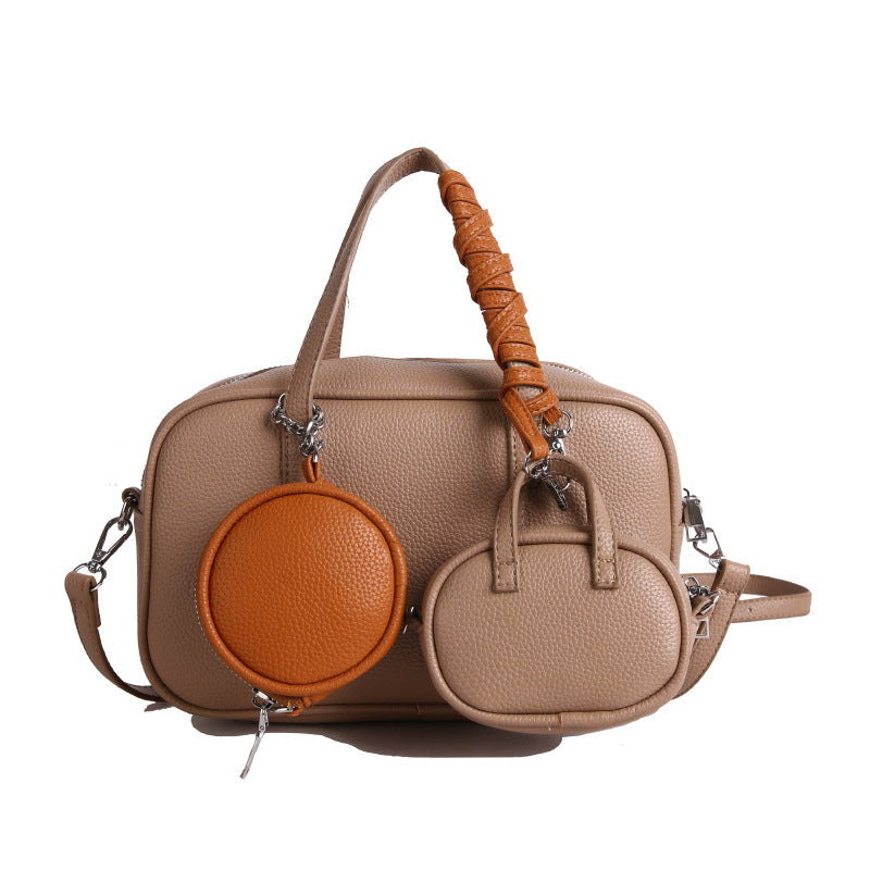 Women's Minority Fashion Boston Bowling Retro Hand Bags