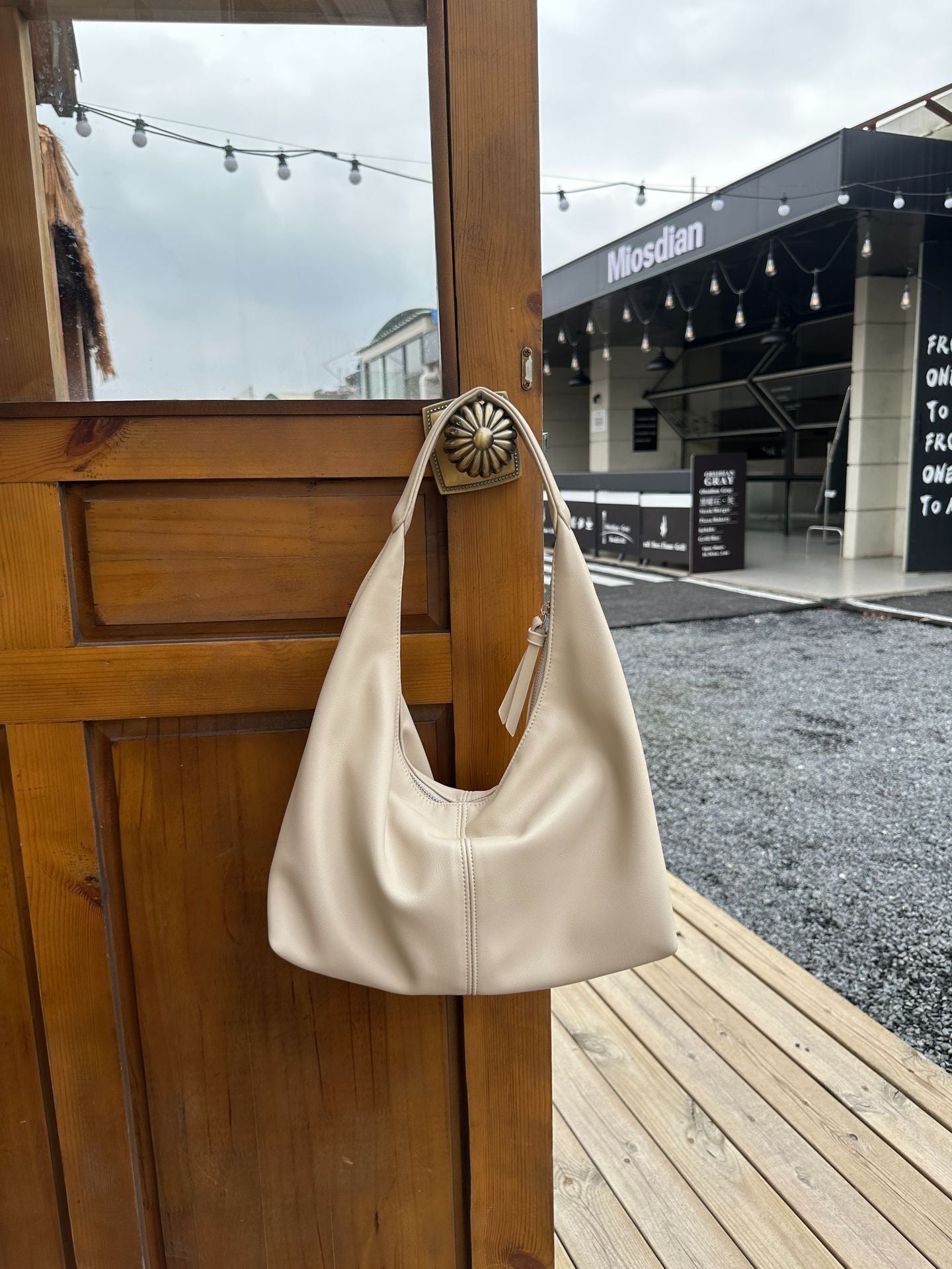 Women's Korean Style Advanced Texture Soft Underarm Women's Messenger Bag