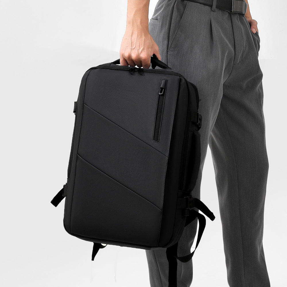 Men's Large Capacity Computer Can Be Expanded Business Backpack