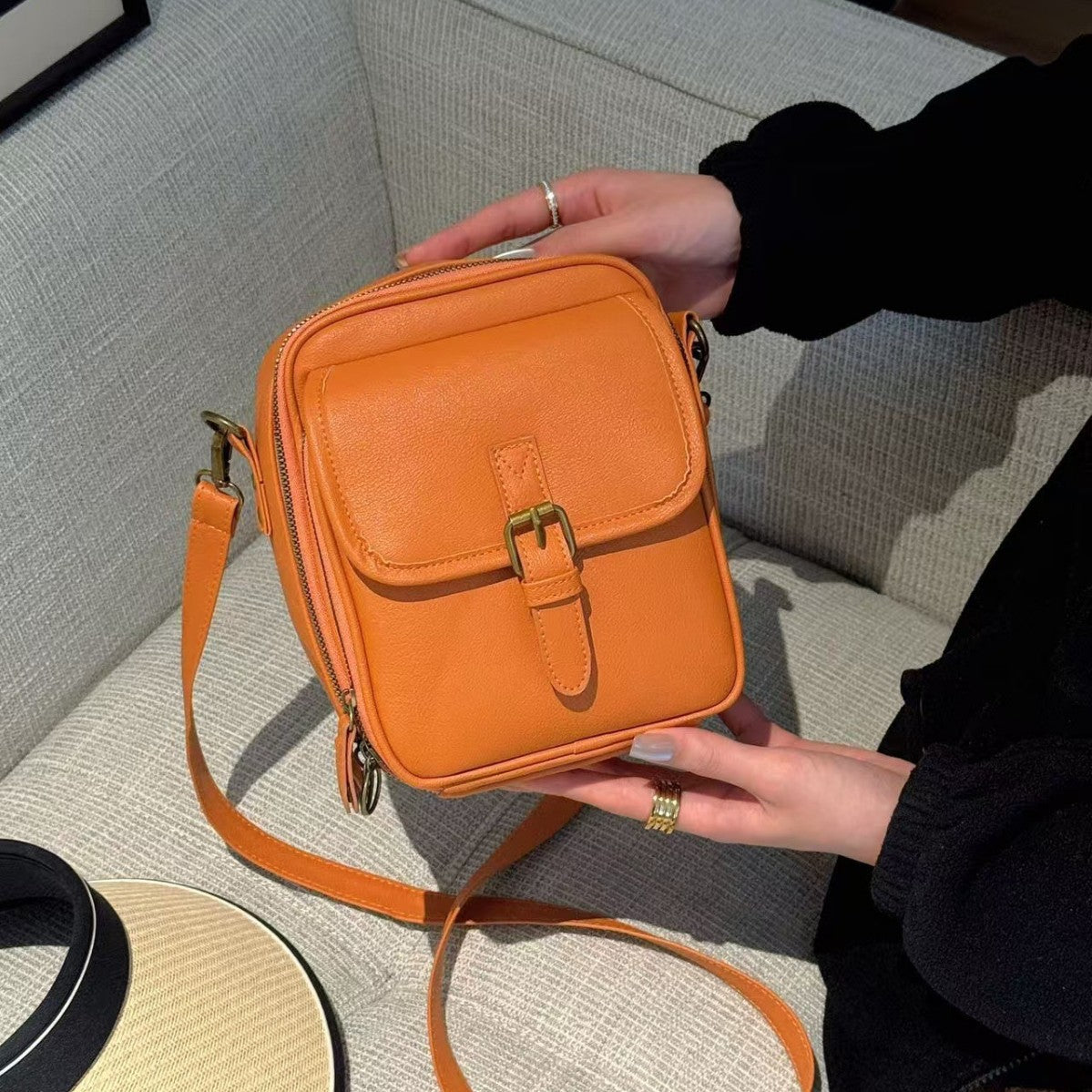 Large Capacity Unisex Trendy Storage Wide Bags