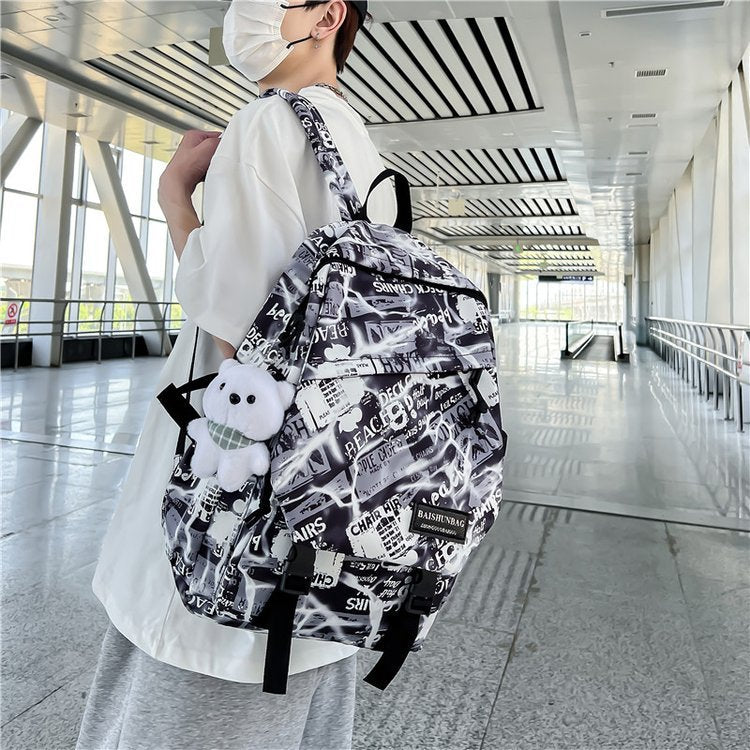 Boys Junior High Iti Male Trendy Women's Backpack