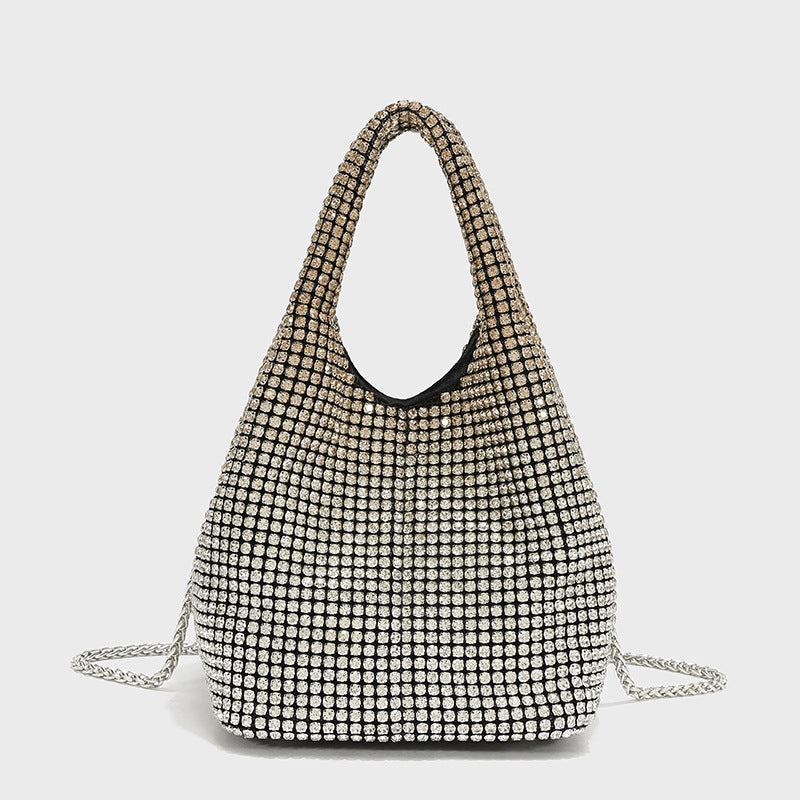 Women's Dinner Fashion Chain Diamond Full Portable Bags