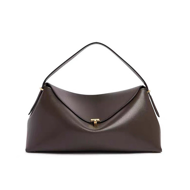 Women's Large Capacity Affordable Luxury Fashion Niche Leather Women's Messenger Bag