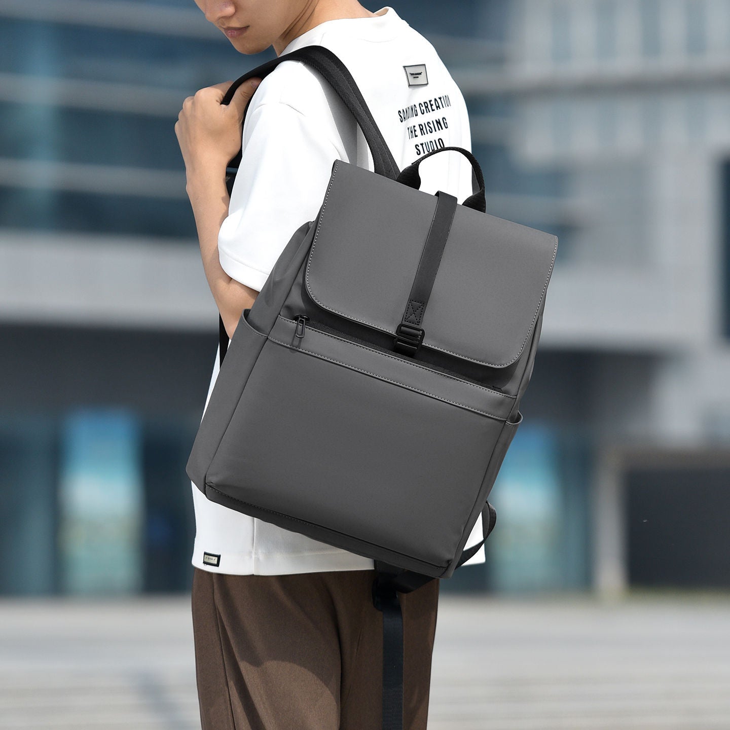 Men's High-grade Business Commute Computer Large Capacity Leisure Backpack
