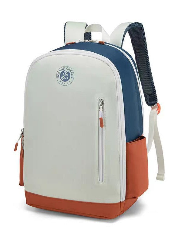 Women's & Men's French Net Joint Name Tennis Clothing Large Capacity Badminton Sports Backpack