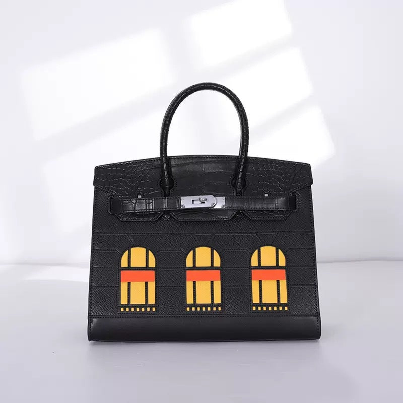 Women's Classic High-grade Crocodile Pattern Niche House Bags