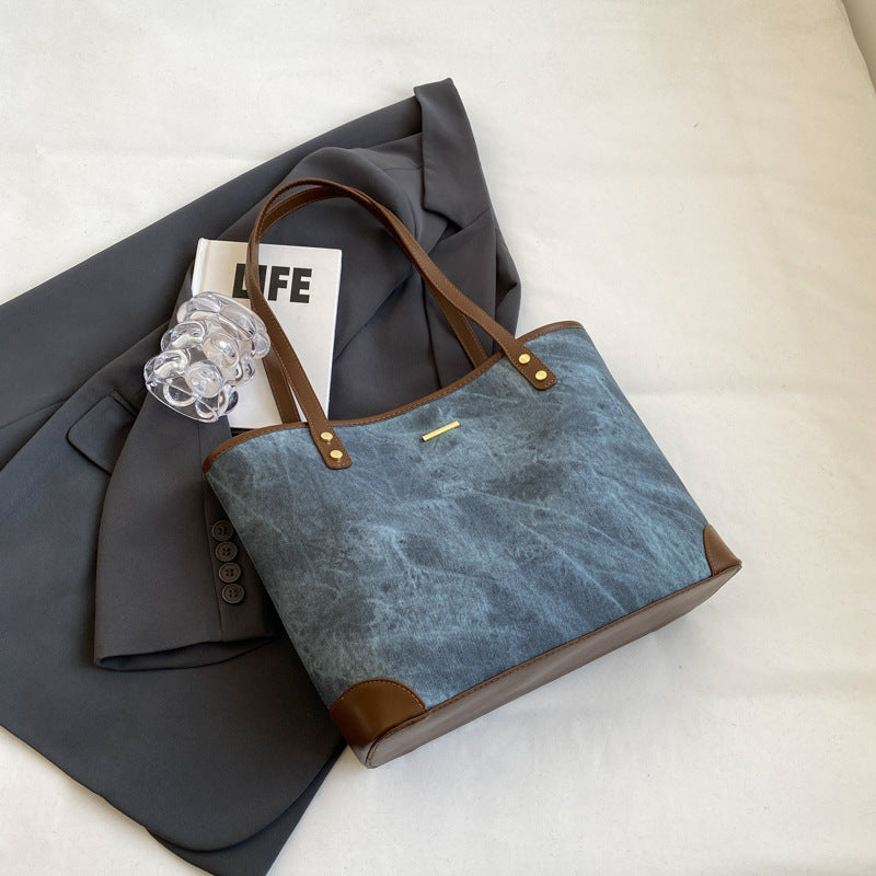 Casual Women's Korean Commuter Fashion Simple Shoulder Bags